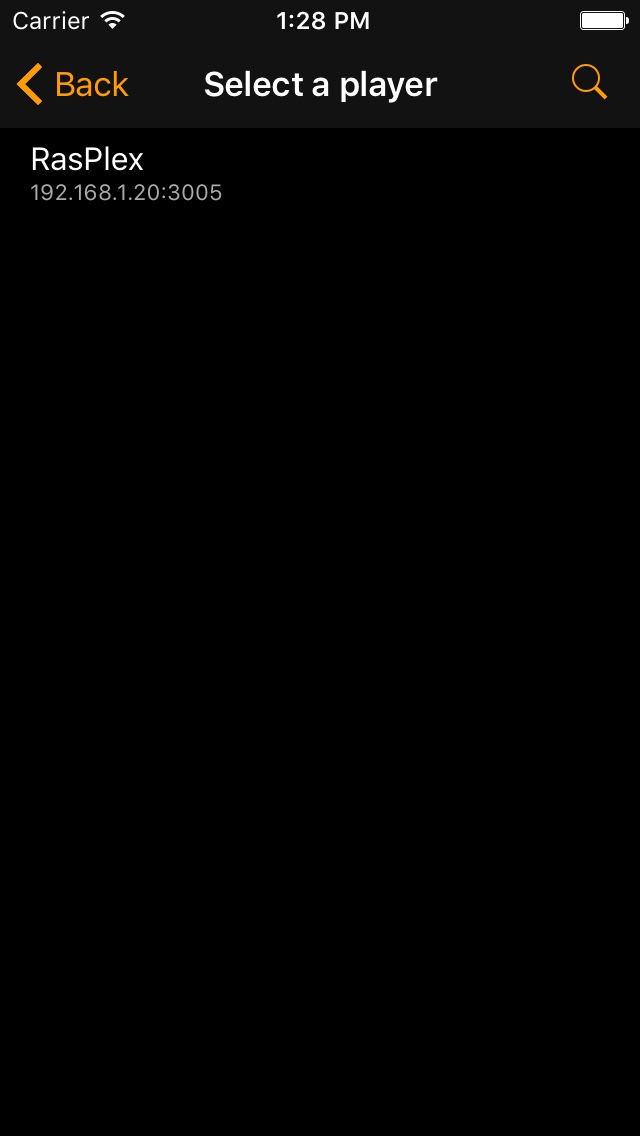 Sélection du lecteur