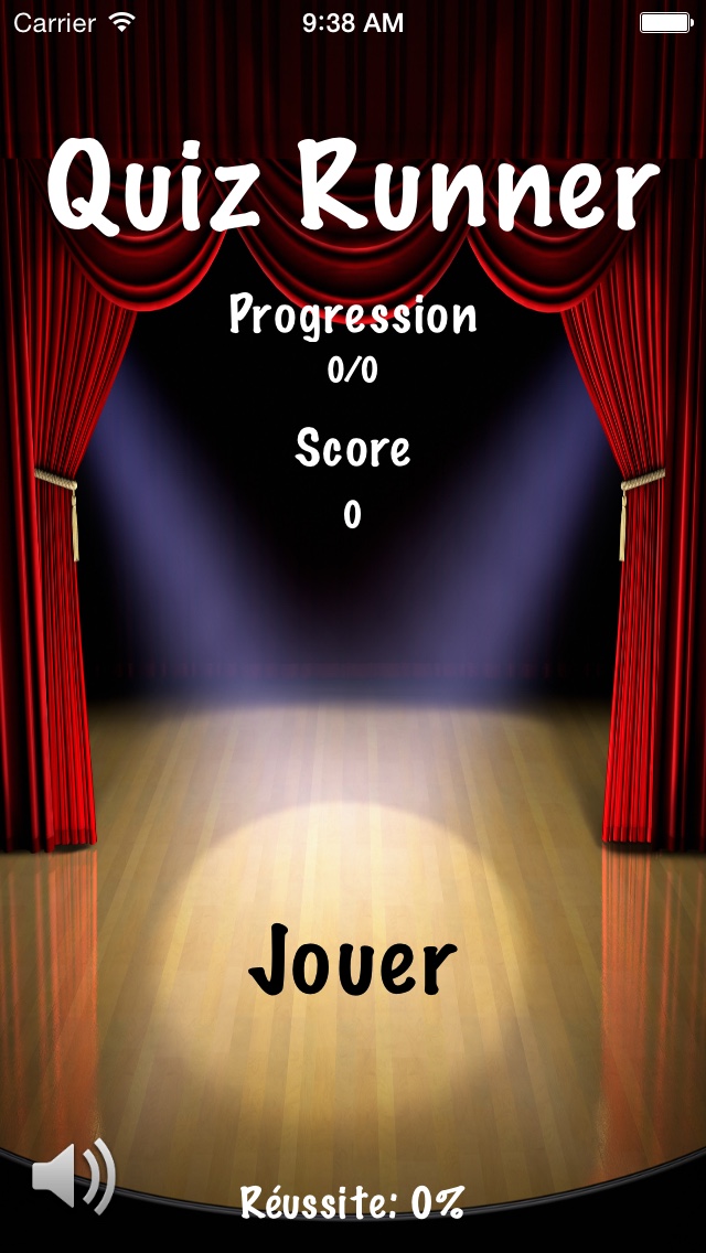 Question en cours dans Quiz Runner